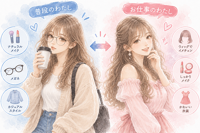 普段の女性